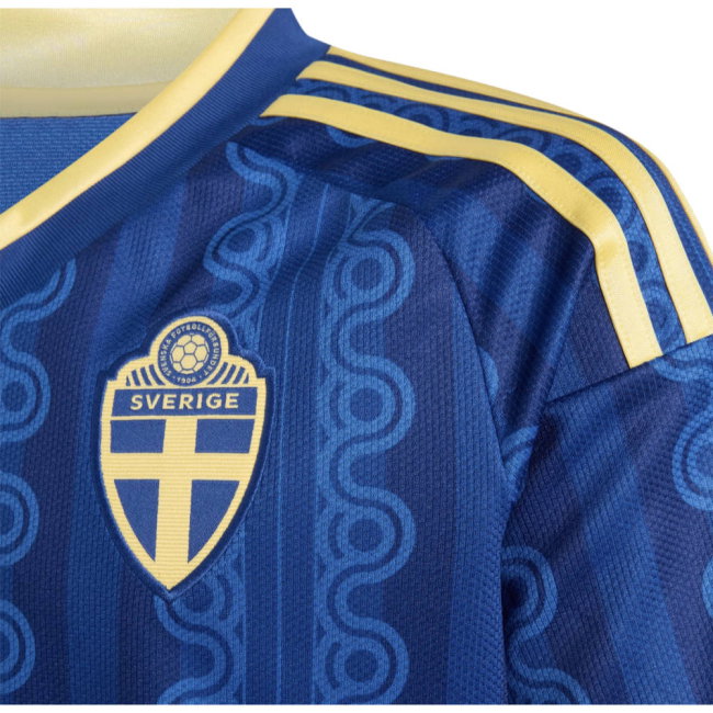 2026-2027 Sweden Away Shirt (Kids) (Your Name)-SoccerKits Hub | Buy Soccer Jerseys Online